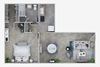 A2 Floorplan A2 Floorplan 675 square feet at Ashford Crossing, Shrewsbury, MA